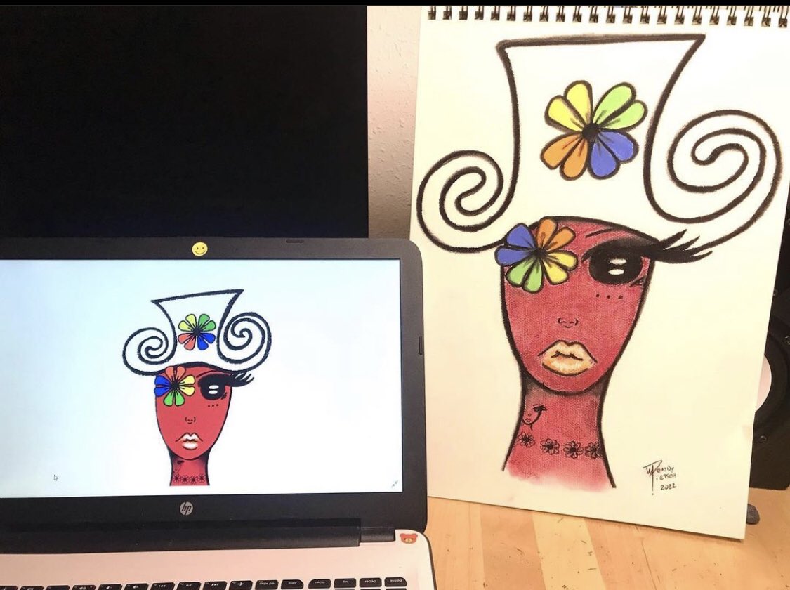 Fantasy Girl with Hat tweet media