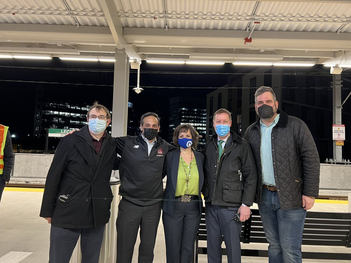 Good morning Somerville. Welcome to a Union Sq. new <a href="/MBTAGreenLine/">MBTA Green Line</a>