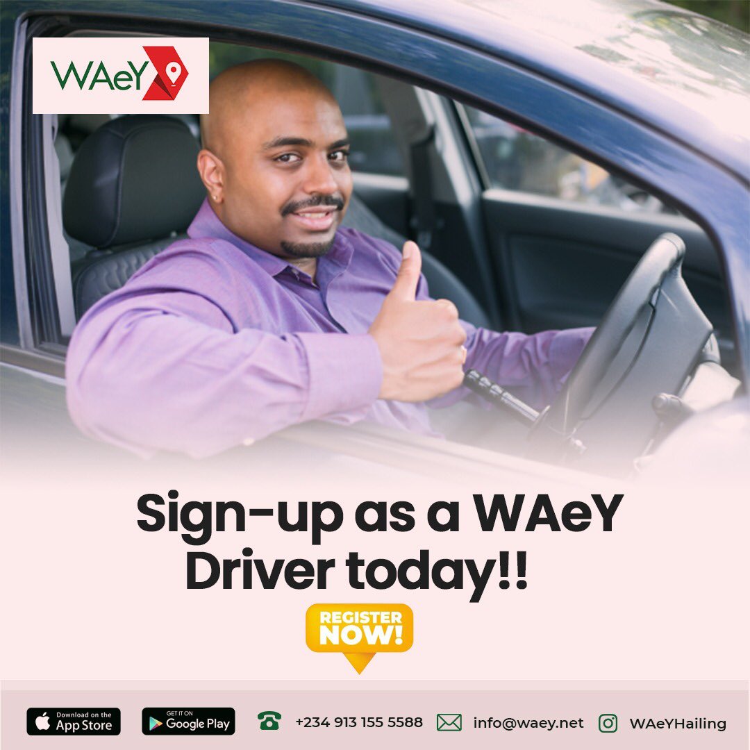 WAeYHailing's tweet photo. Making money has never been easier. 
Download the WAeY App and lets get you started!!

#waeyhailing #logistics #ridesharing #rideshare #ridesharedriver #lyft #uber #uberdriver #lyftdriver #transportation #taxi #driver #ride #travel #speed #commuter #destination #ridesharapp https://t.co/BGzxrcJh1r