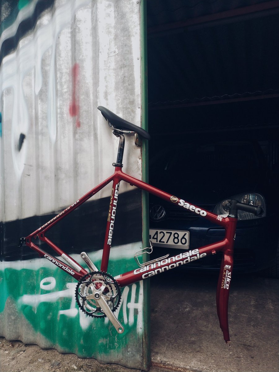 Ale będzie zabawy, udało się złapać takie cacko Cannondale CAAD 5 z 2002 roku 😊