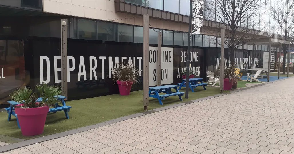 Hoarding manufacture and installation for <a href="/AlliedLondon/">Allied London</a> latest development, <a href="/DepartmentUK_/">Department</a> over at Leeds Docks

#astrasigns #signage #hoarding #hoardingsign #alliedlondon #leeds #leedsdock #DoWorkBeSocial