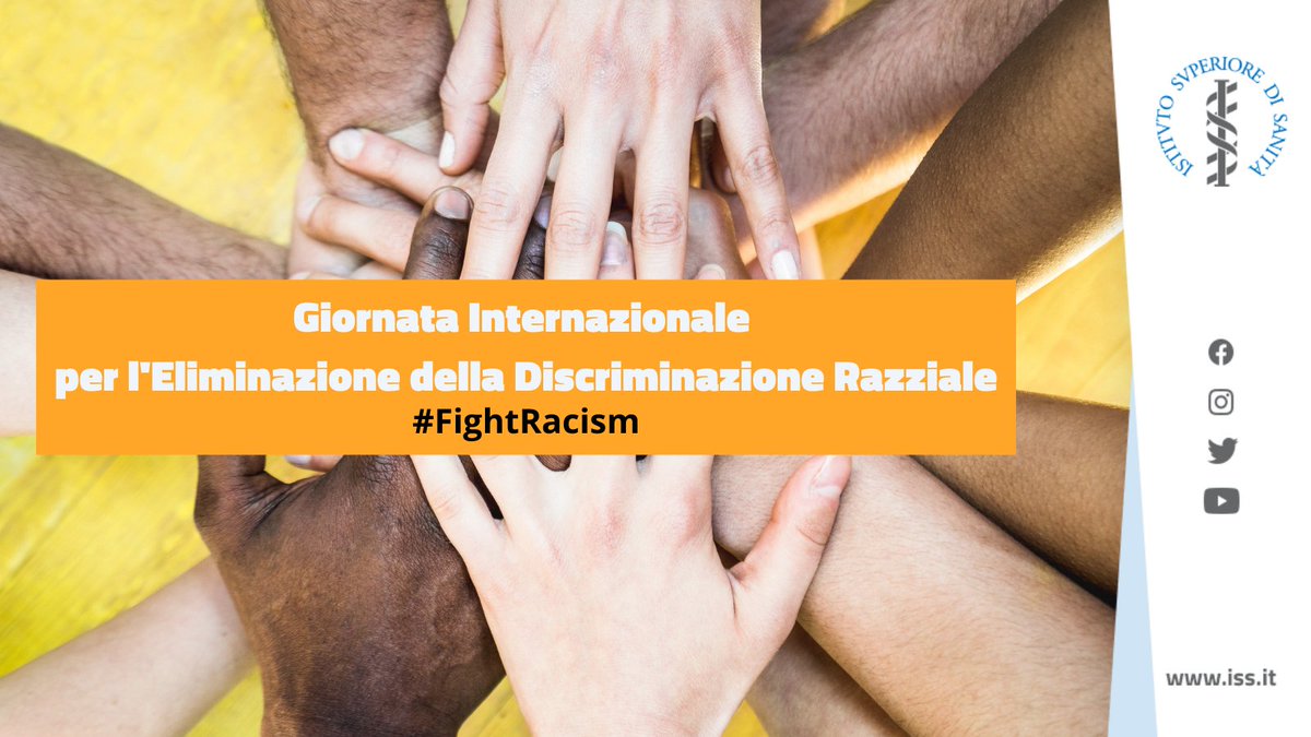 🫂 La #salute è diritto universale. Non conosce barriere, discriminazioni, pregiudizi
💪Il #razzismo è una piaga inferta alla ricchezza nelle differenze; contrastarlo con forza, senza se e senza ma, è nostro dovere quotidiano

#21marzo #FightRacism