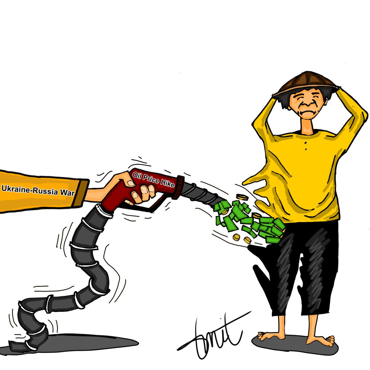 bisumixpress's tweet photo. EDITORIAL CARTOON
By: Thomas Emmanuel G. Batang

#SoarHighSciHigh #StayConnected https://t.co/eldsSNxjgl