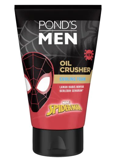 IKLAN LAYANAN MASYARAKAT

-

Jangan nimbun minyak dari muka lu yang berminyak.
Jijik tau ga...

Mending dibasmi pake Pond's Men x Spider-Man Limited Edition Oil Crusher!
Lawan habis minyak berlebih seharian!

shopee.co.id/m/ponds-spider…