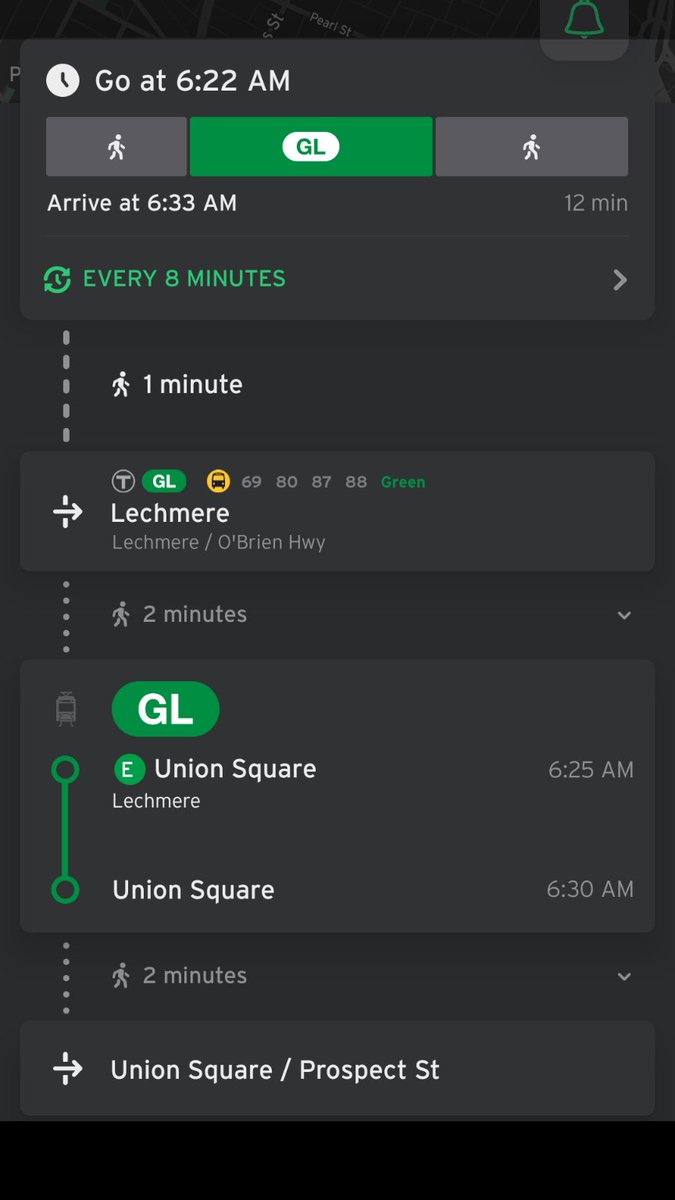 gidklio's tweet photo. The first #glx outbound from #Lechmere to #UnionSquare #somerville @MBTA ! https://t.co/P6dWNDmoPv