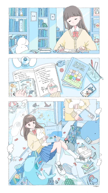 ひと休み

#イラスト 