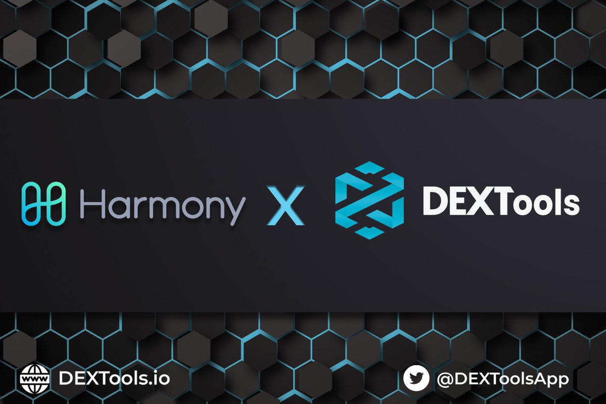 Hey $DEXT Community, <a href="/harmonyprotocol/">Harmony 💙</a> is the latest big Blockchain to be integrated at <a href="/DEXToolsApp/">DEXTools</a> . 📊

Now you can check and follow your trades at: 
@VenomDAO  (Viperswap)
@mochiswap 
<a href="/SushiSwap/">Sushi.com</a> 
@DefiKingdoms 
and many others...