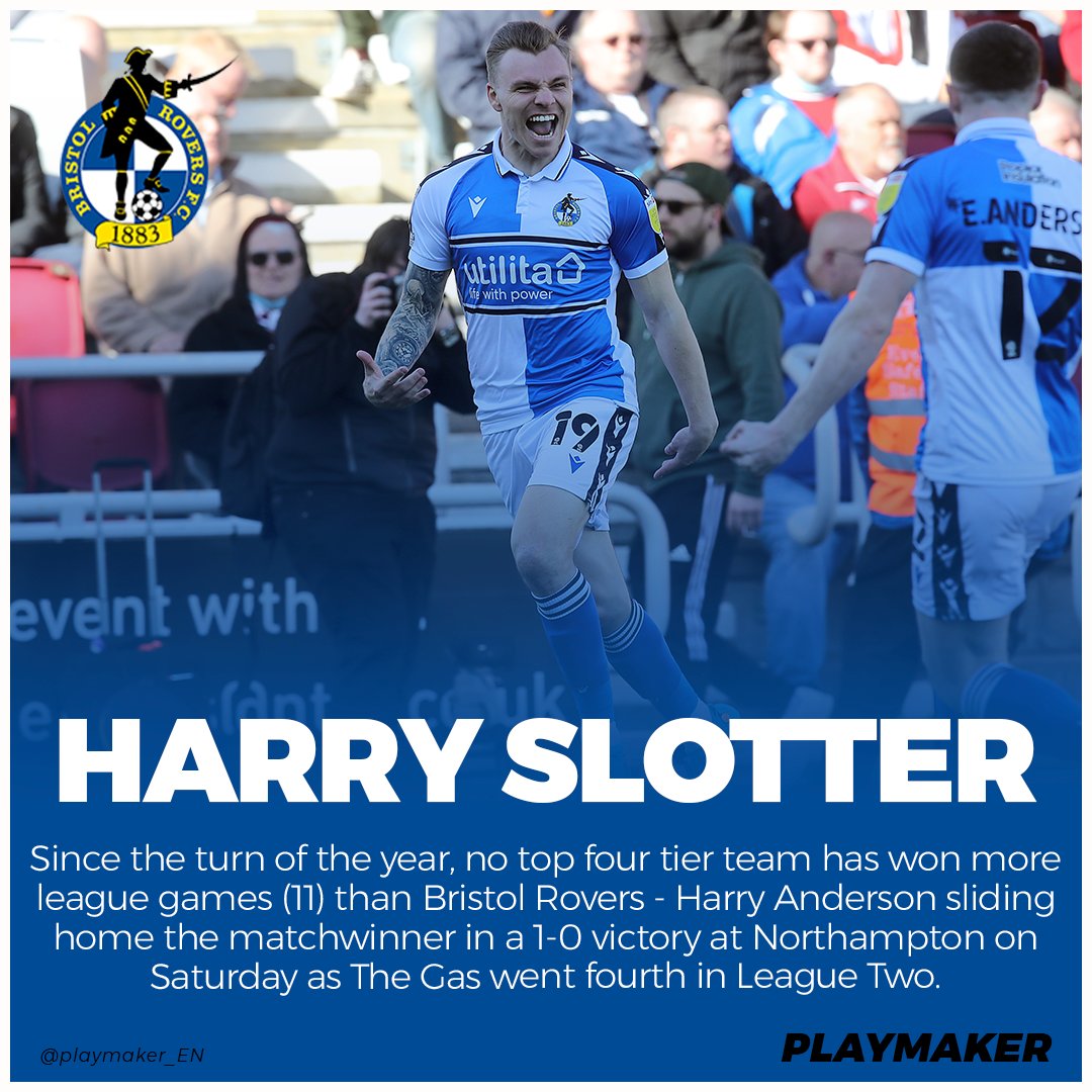 playmaker_EN's tweet image. 📈 Most league victories in 2022 (top 4 tiers):

1⃣1⃣: 💥BRISTOL ROVERS*💥, Luton, MK Dons
1⃣0⃣: Fulham, Bolton, Rotherham, Wigan
9⃣: Liverpool, Plymouth, Sheff W, Exeter

* no team has more league clean sheets (10) this year.

#UTG @Official_BRFC @hazanderson10