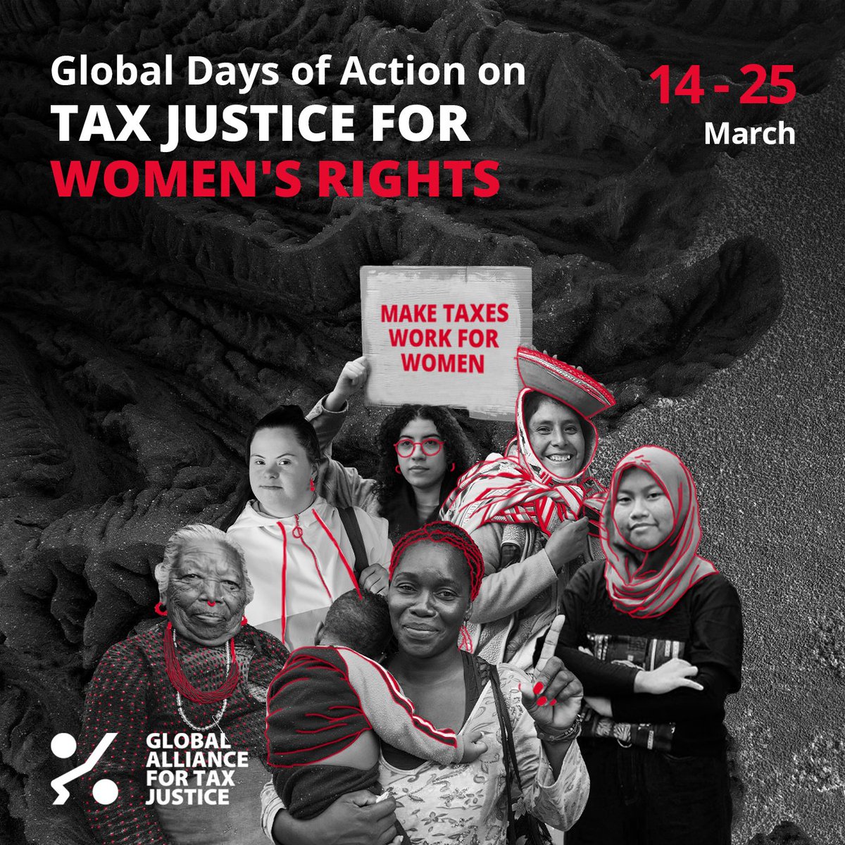 TaxJusticeAfric's tweet photo. Reduce unfair #Tax burdens on #Women and adopt #Progressive, #Redistributive and #GenderEqualTaxation that include new forms of taxation of capital and wealth with less reliance on consumption #taxes.
Register now: https://t.co/l76WLRz7Cs
#MakeTaxesWorkForWomen https://t.co/sbrbcKRCNF