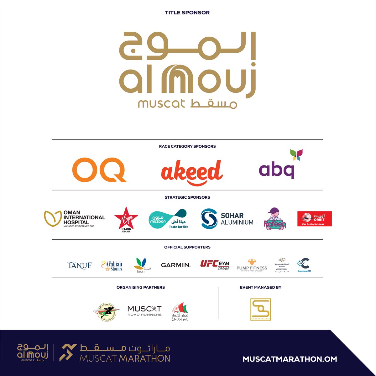 Muscat_Marathon's tweet photo. Courage, will-power, support and confidence will carry you to greater heights.
What or who motivates you to keep going?
@almoujmuscat
#AlMoujMuscatMarathon #RunInspired #Muscat #Oman #OurOman #Marathon #Marathon2022 #Runners #RunInMuscat https://t.co/stBLz40EU6