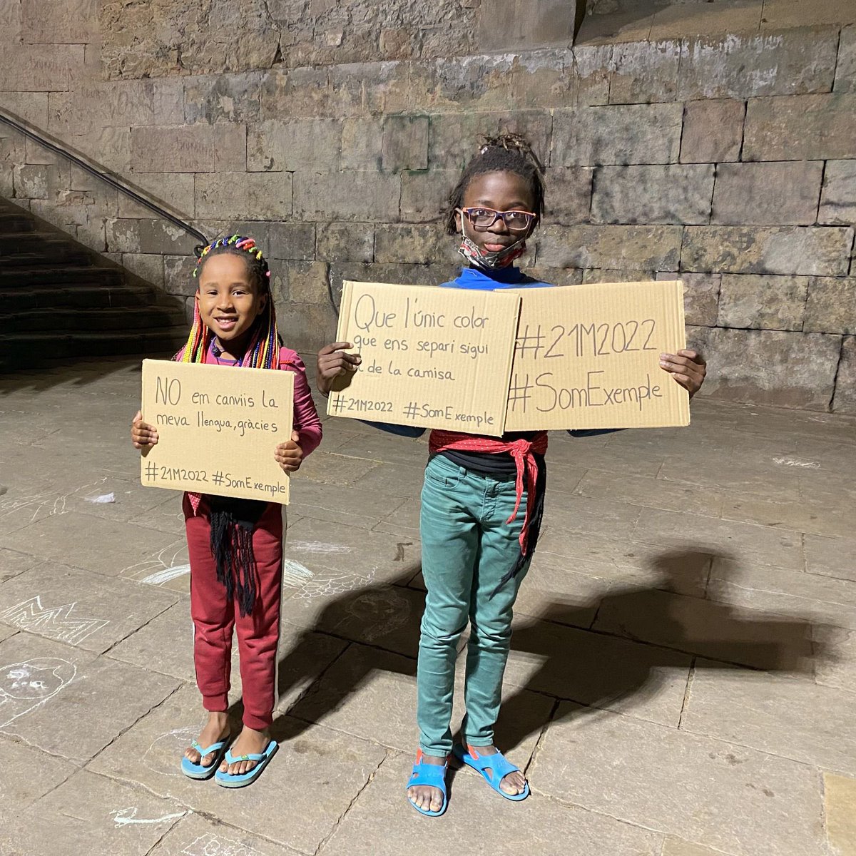 Castellers de la Vila de Gràcia (@cvg_cat) on Twitter photo Avui celebrem el dia internacional per l'eliminació de la Discriminació Racial.
Des de <a href="/cvg_cat/">Castellers de la Vila de Gràcia</a> treballem perquè totes les persones tinguin llibertat i igualtat de drets i alhora sensibilitzar per un futur millor per a totes.
Diem NO!, a la Discriminació Racial #SomExemple Avui celebrem el dia internacional per l'eliminació de la Discriminació Racial.
Des de <a href="/cvg_cat/">Castellers de la Vila de Gràcia</a> treballem perquè totes les persones tinguin llibertat i igualtat de drets i alhora sensibilitzar per un futur millor per a totes.
Diem NO!, a la Discriminació Racial #SomExemple