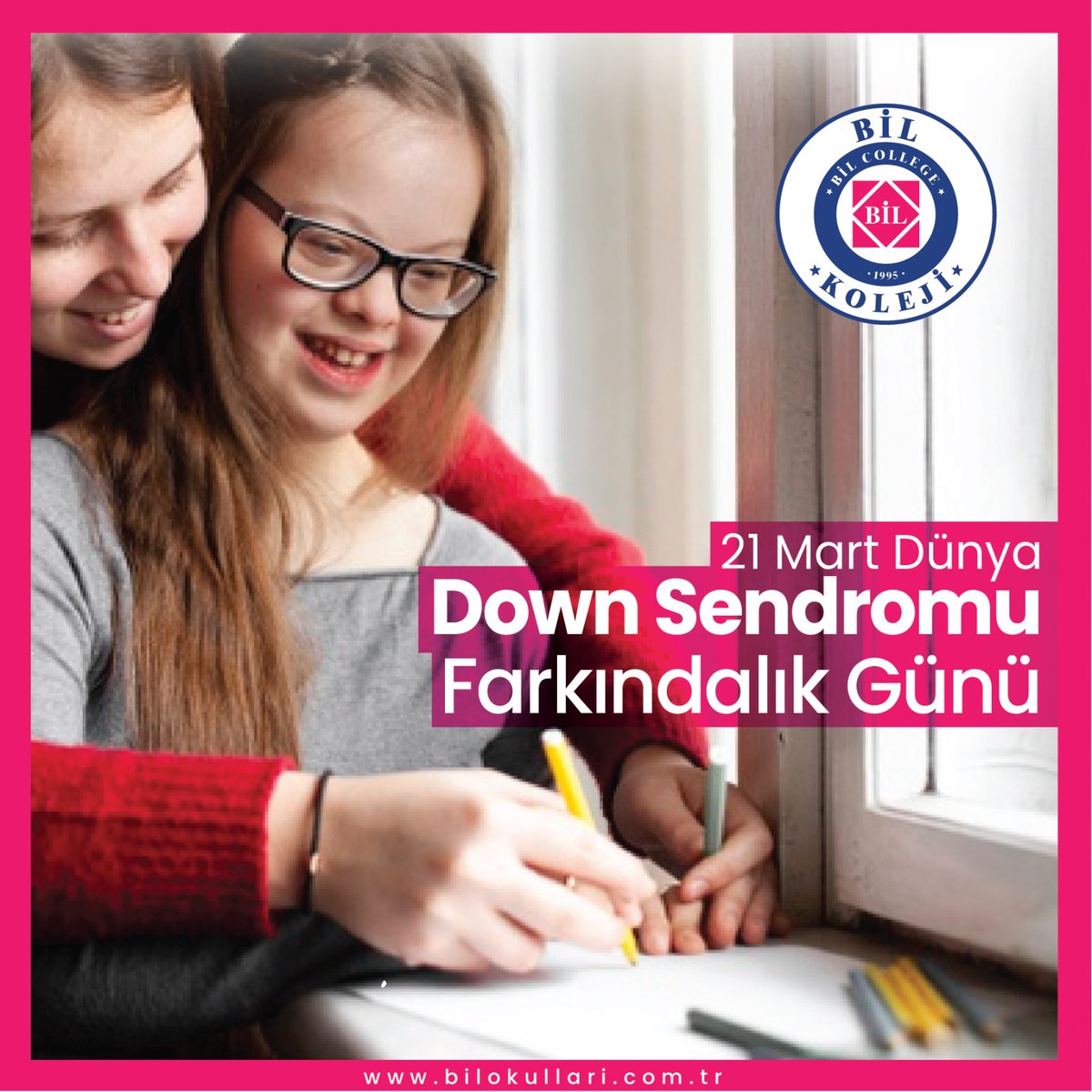 bilkolejleri's tweet photo. 21 Mart Dünya #DownSendromuFarkindalikGunu 
#DownSendromu #DownSyndrome https://t.co/bXV8KdUbeO