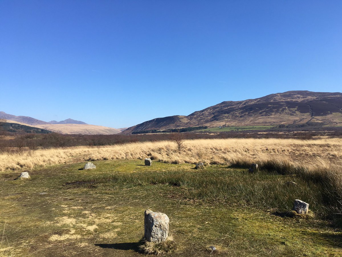 Equipflcoaching's tweet photo. #monumentmonitor #machrie #arran #standingstones  This is such a stunning spot especially in amazing sunshine like yesterday. Doing my wee bit as a weather monitor https://t.co/rgnEyKsoQ2