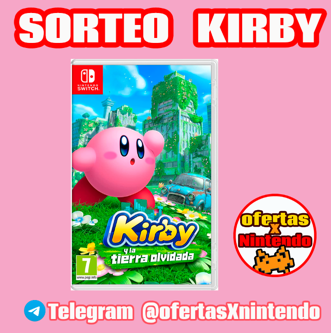 ofertasXjuegos's tweet photo. SORTEO - I ❤️KIRBY de @ofertasXjuegos
 
Llévate una copia física de Kirby y la Tierra Olvidada.

Para participar:

1️⃣RT a este tweet y follow en Twitter

2️⃣Unirte al canal General
https://t.co/9V5xpRfPkk

3⃣ Unirte al canal de Switch
https://t.co/SsIIuqP6UN https://t.co/2y4rwuAHa3