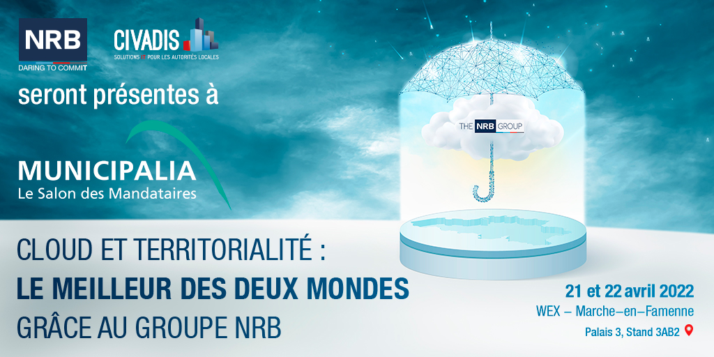 Pour sa 17e édition, #Municipalia, le Salon des Mandataires, se déroulera les 21 &amp; 22 avril 2022 au #WEX à Marche-en-Famenne.
👉Inscriptions gratuites ici : nrb.be/fr/a-propos/ev…
#salondesmandataires #secteurpublic #pouvoirslocaux #régionwallonne #FédérationWallonieBruxelles