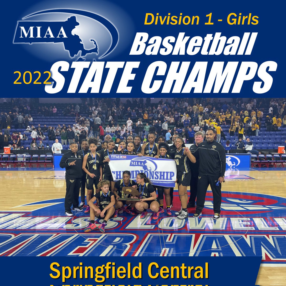 Congratulations to Lady Eagles on your victory and becoming D1 Massachusetts State Champs!!