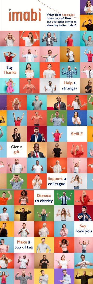 How are you feeling today? Yesterday was International Day of Happiness 😁. Go for a walk, spend quality time with your family and friends, and why not make someone’s day better?🤗😍🌸❤️ 
Be better - <a href="/imabigroup/">imabi</a>
imabi.com

#InternationalDayOfHappiness  #HappinessDay