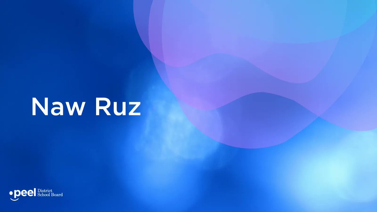 Naw Ruz Mubarak to all who are celebrating in our community today.