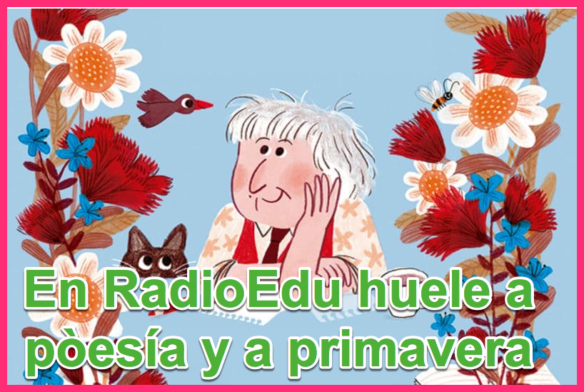 RadioEdu's tweet photo. 🌻📻21 marzo Día de la poesía📻🌻
Hablamos de ... poesía, desde infantil hasta los más veteranos.
🎤https://t.co/GCtNweQSdL https://t.co/vpwFIIUK9E