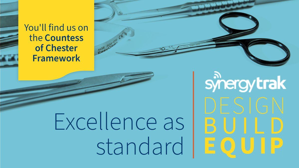How do you track and trace your surgical inventory? With our Design, Build and Equip Solution, SynergyTrak comes as standard. This allows you to know exactly where your instruments are at any moment in time

Design Build Equip hubs.la/Q016b0zP0