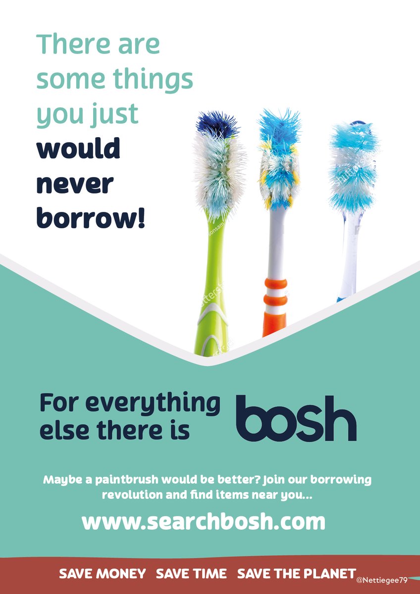 Nettiegee79's tweet photo. Idea for one minute briefs @OneMinuteBriefs @searchbosh #SearchBosh #BuyLessBorrowMore https://t.co/fm22xv4i4A
