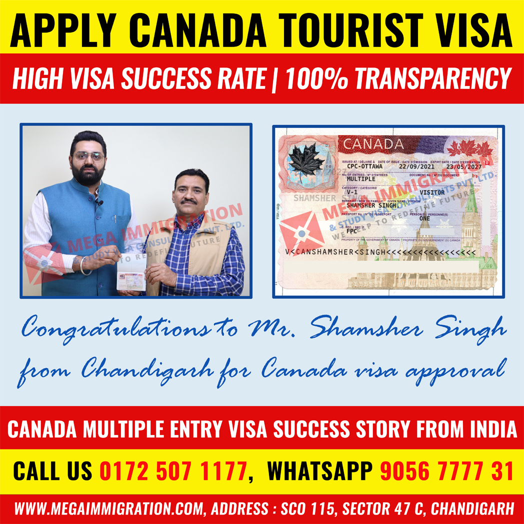 megaimmigration's tweet photo. 📢Canada 🇨🇦 Tourist Visa approved. 

#Canada #CanadaVisa #CanadaTouristVisa #MultipleEntryVisa #CanadaVisitorVisa #Immigration #ImmigrationConsultants #VisitCanada #CanadaVisas #Chandigarh #Punjab #Haryana #Mohali #Jalandhar #SuccessStory #Visa #Patiala #Ludhiana #Jalandhar https://t.co/aoQ5VyajYy