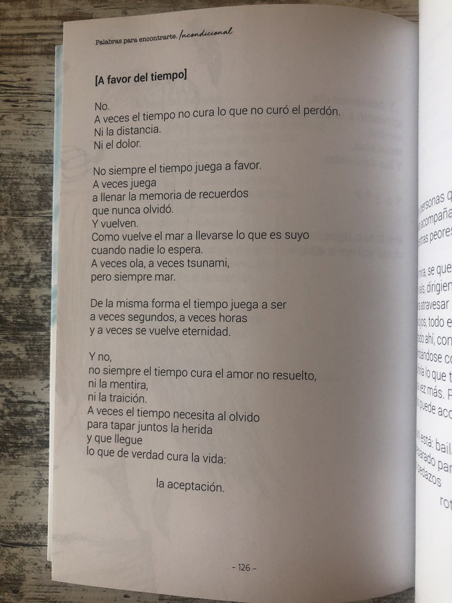 Laura_Chica's tweet photo. A veces el tiempo no lo cura todo. La verdadera cura la haces tú 
🤍
Feliz día de la poesía #DiaMundialDeLaPoesia 

https://t.co/ZMmgyQx46t https://t.co/dark40d1HG