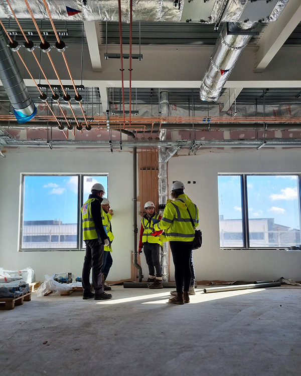 GRJContracting's tweet photo. We had a great day visiting Walsall Manor Hospital's new emergency department facility with Tilbury Douglas, assessing internal wall and floor constructions and M&amp;E service penetrations to develop a comprehensive schedule of tested fire stopping details. https://t.co/UDRODcD63g https://t.co/H7PYPTENBG