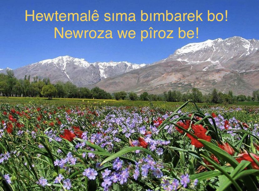 Hewtemal bımbarek bo! Xêr u weşiye biyaro.