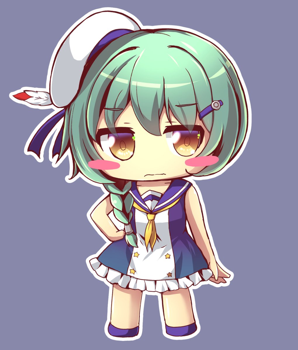 「フートさん ムスっとした顔かわいい めんどい～ #アズレン #フート(アズールレ」|Geo＠FANBOXはじめましたのイラスト