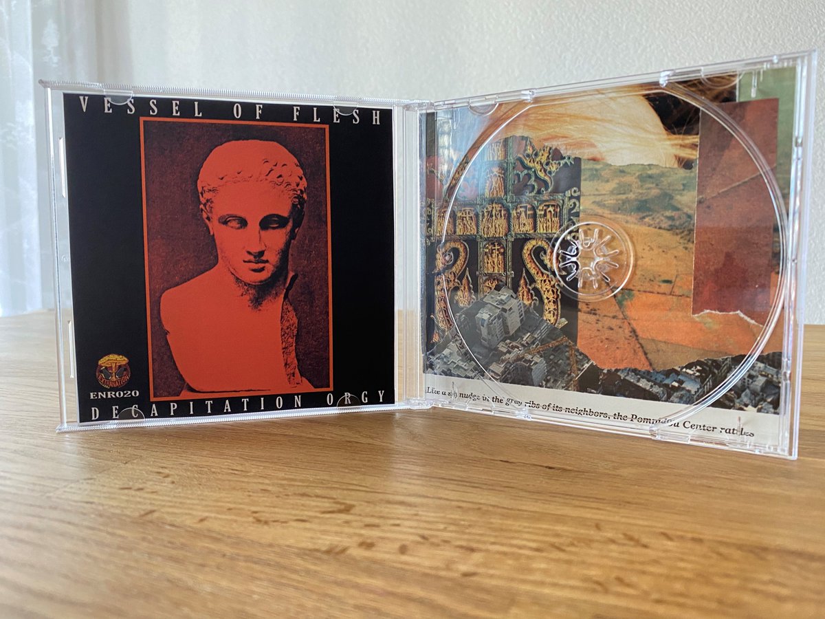 ExtranationRecs's tweet photo. Out Now!

ENR020 Vessel Of Flesh - Decapitation Orgy
https://t.co/8w9CbjGW6E

Homemade CDr comes with a double sided analog collage. 
Each collage will be unique, so every copy will be completely different.

#ENR020 #ExtraNationRecords #vesselofflesh #homemade #cd #analog #noise https://t.co/HY5gImjtoa
