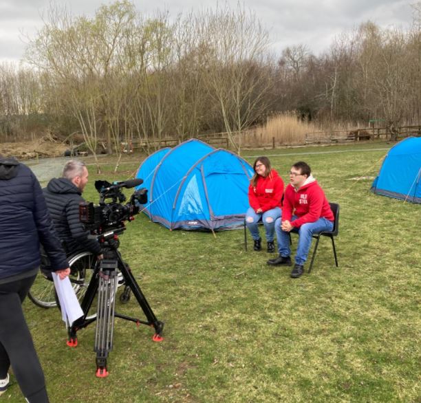 DofEJennyMeehan's tweet photo. #InclusionMeans providing equal access to opportunities for all young people. Ciara and Duncan are shining examples of how the #DofE programme is inclusive and achievable by all. Watch their interview on @cbbc Newsround: https://t.co/6L9iFsLVWJ 
#WorldDownSyndromeDay2022 https://t.co/TPbv2sTFIN