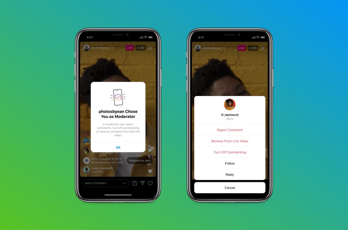 SamonDidier's tweet photo. #LiveModerator, une nouvelle fonctionnalité qui permet aux utilisateurs #Instagram d’assigner des modérateurs lors de la diffusion en direct d’une vidéo.
#socialmedia #TgTwittos #team229 https://t.co/f7o6itiKEk