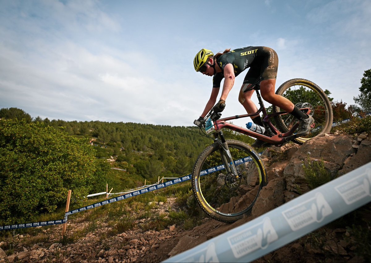 ScottSportsFR's tweet photo. Coupe de France Marseille pour le Team Creuse Oxygène Guéret 

P2 pour Raphaël Chazaly, course cadet 
P3 et P23 pour Loan Cheneval &amp;Lukas Malezsewski, course espoir 
P16 en élite et P6 chez les espoirs pour Juliette Trombini
Junior Series, P4 Lilou Fabregue &amp;P6 Alexandre Martins https://t.co/AgQub3TKyr