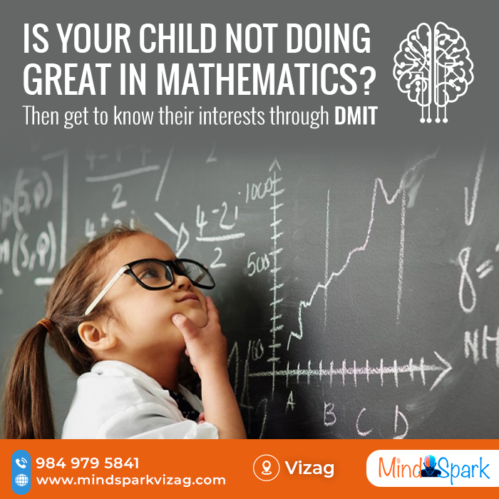 MindSparkVIzag's tweet photo. Are you worried that your child may not be interested in what they are studying? Do you want to know which field has better potential for your child's career?  Mindspark conducts DMIT that reveals the inherent skills and interests of children. Visit us at https://t.co/hH0UT20Q9V. https://t.co/HaS63o4IAj