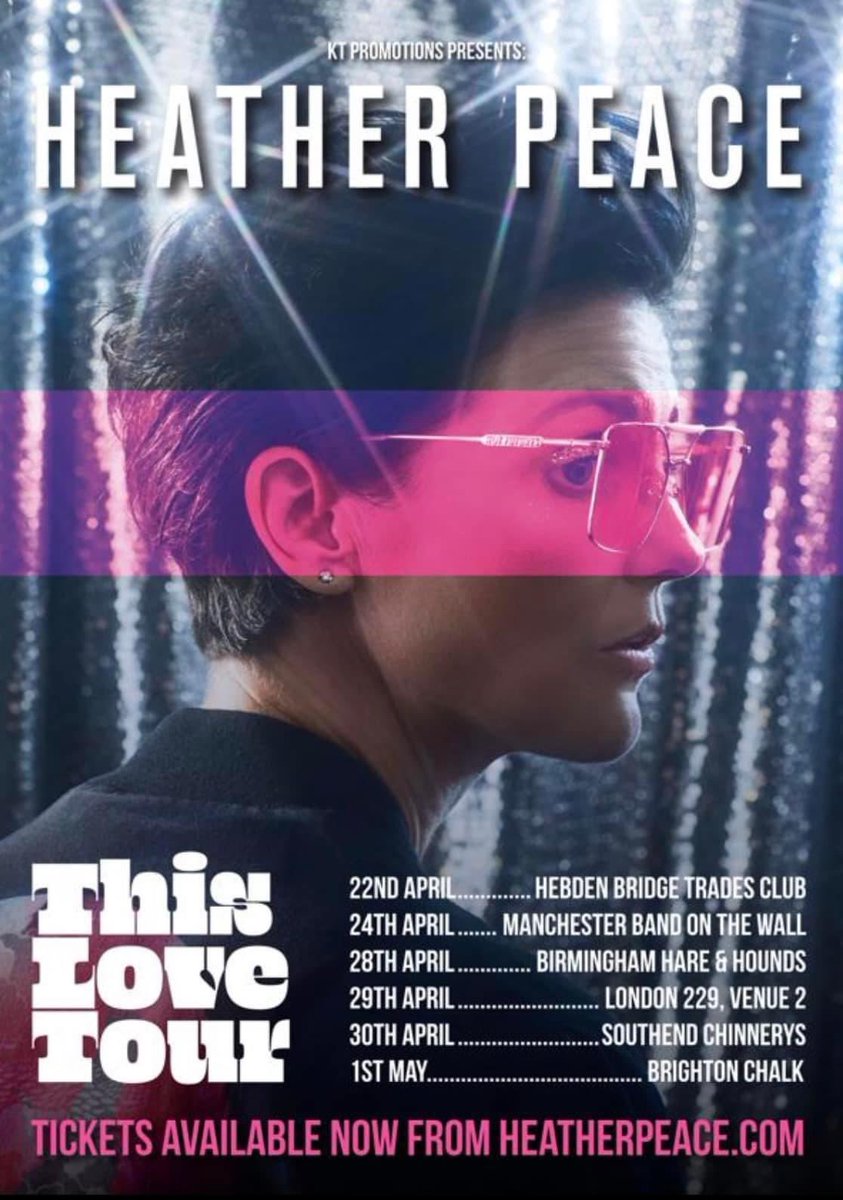 Oi Oi. <a href="/heatherpeace/">Heather Peace 💙</a> countdown has started #Manchester 💥