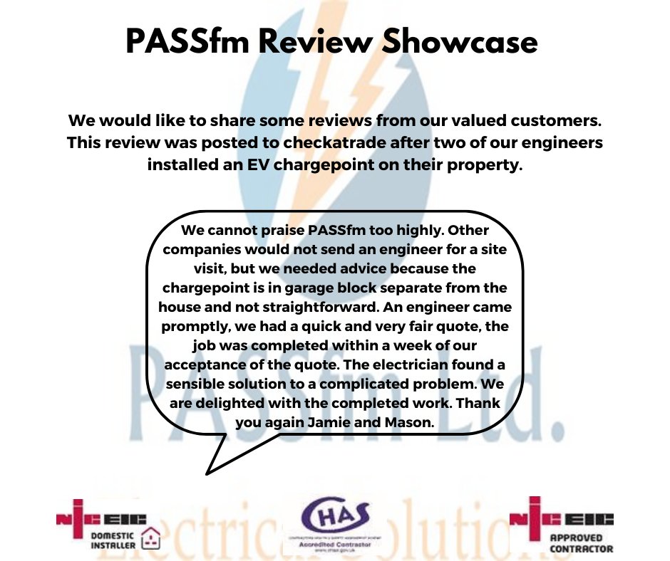 At PASSfm we like to share feedback from our valued customers. We appreciate all feedback as it lets us know how we can improve our services for future customers.