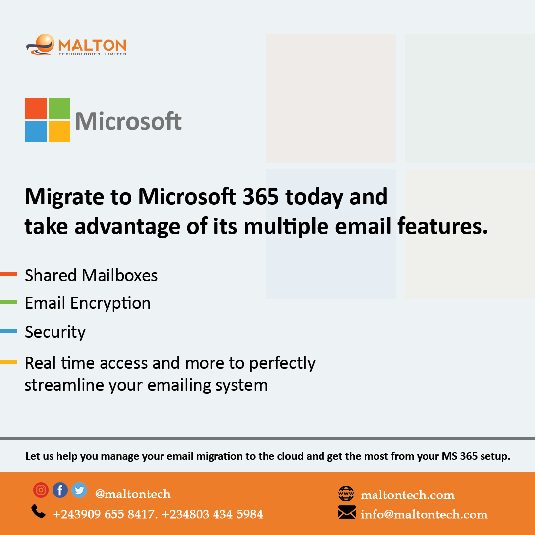 MaltonTech's tweet photo. #emailmigration #ms365 #msteams #mssharepoint https://t.co/dmOZtHmY4t