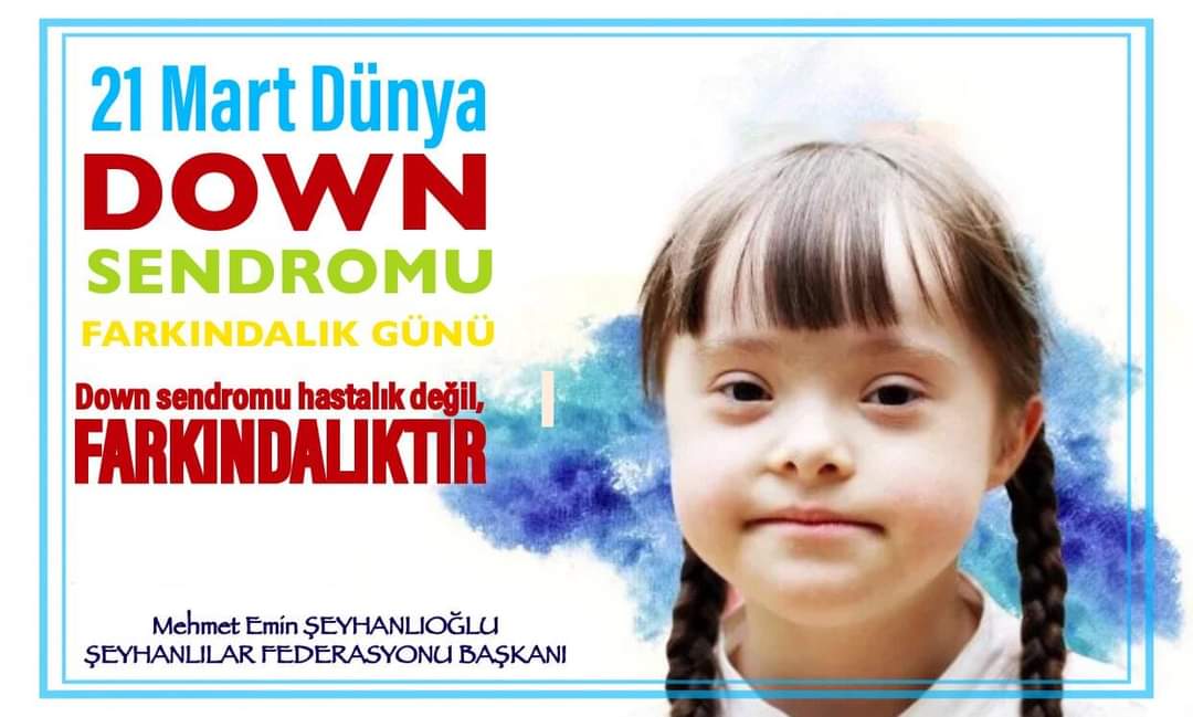 Dünya tertemiz kalplerinizle daha güzel... 

Down Sendromu hastalık değil, bir farkındalıktır. Onlar sadece bizden +1 kromozom fazla... 

Dünyaya kattığınız bütün güzelliklerin #Farkındayız ve daima yanınızdayız...

#DownSendromuFarkındalıkGünü