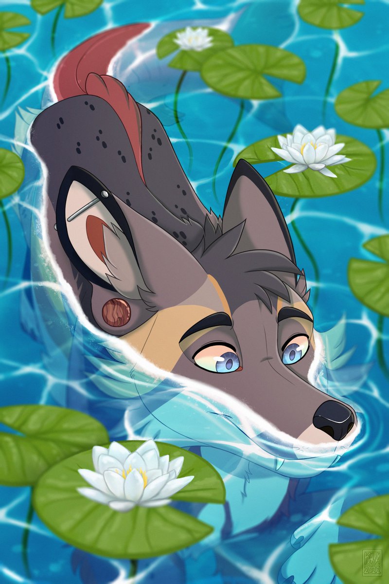 Swimming among the Lillypads 🪷
YCH finished for egeshells @ DA!