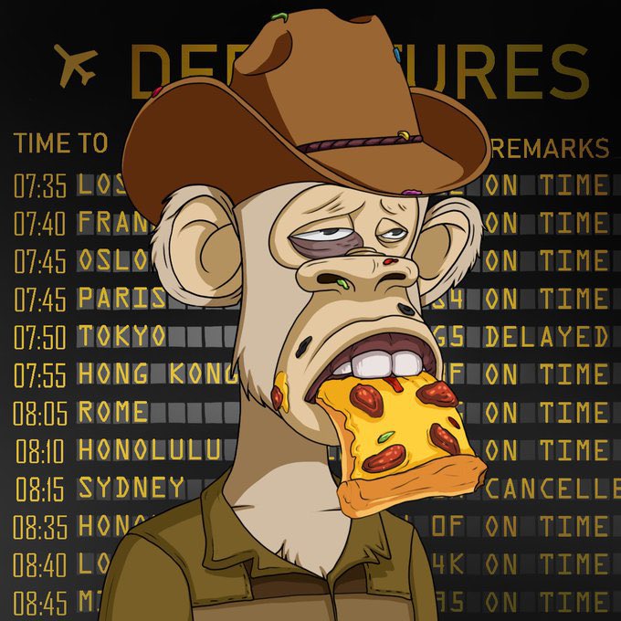 GM <a href="/HungoverApesPC/">Hungover Apes Party Club</a> Fam! Minting is Live! Give me a follow and I will Follow Back, hungover or Not!