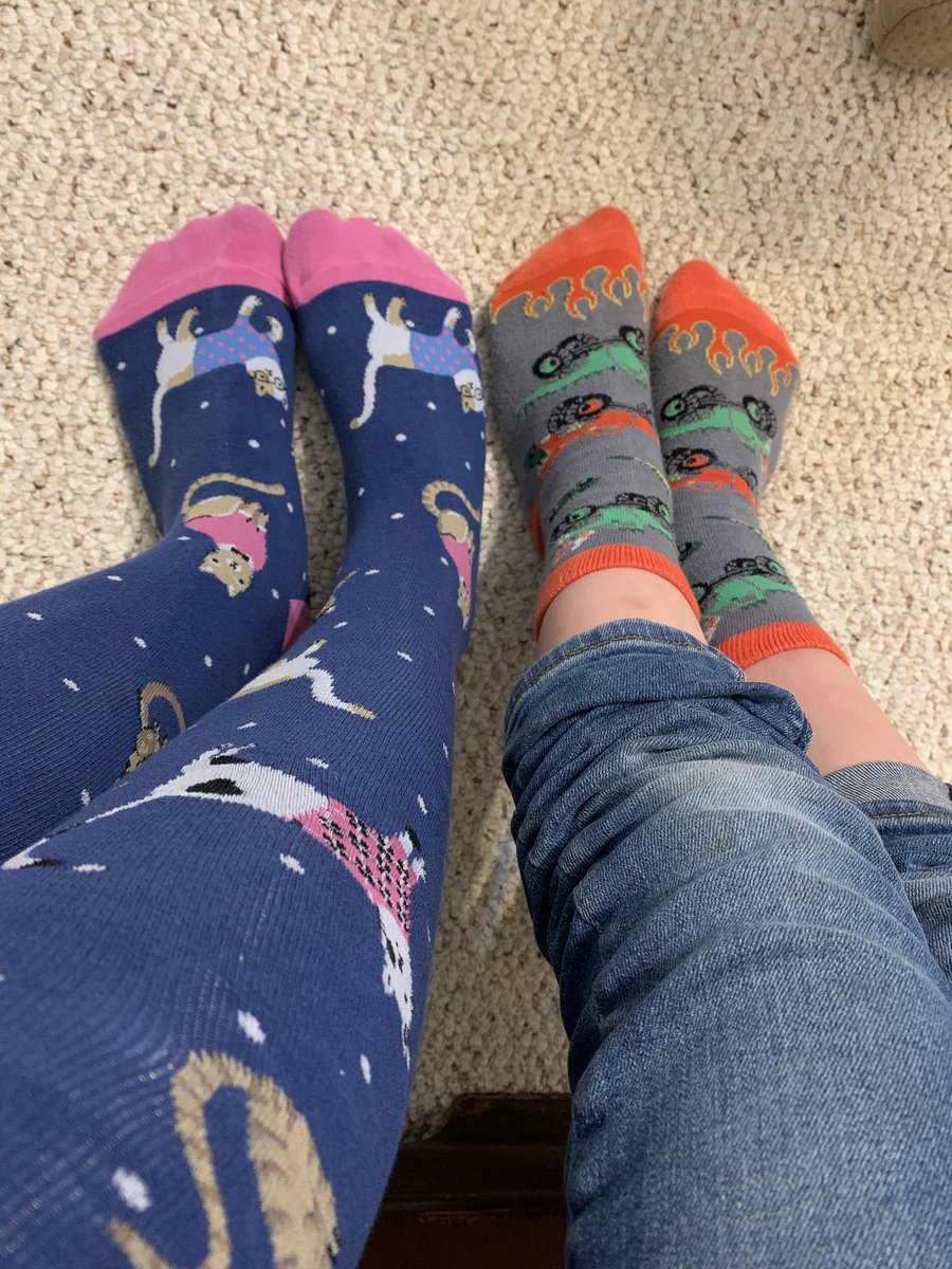 Rocking our socks today in support of #WorldDownSyndromeDay