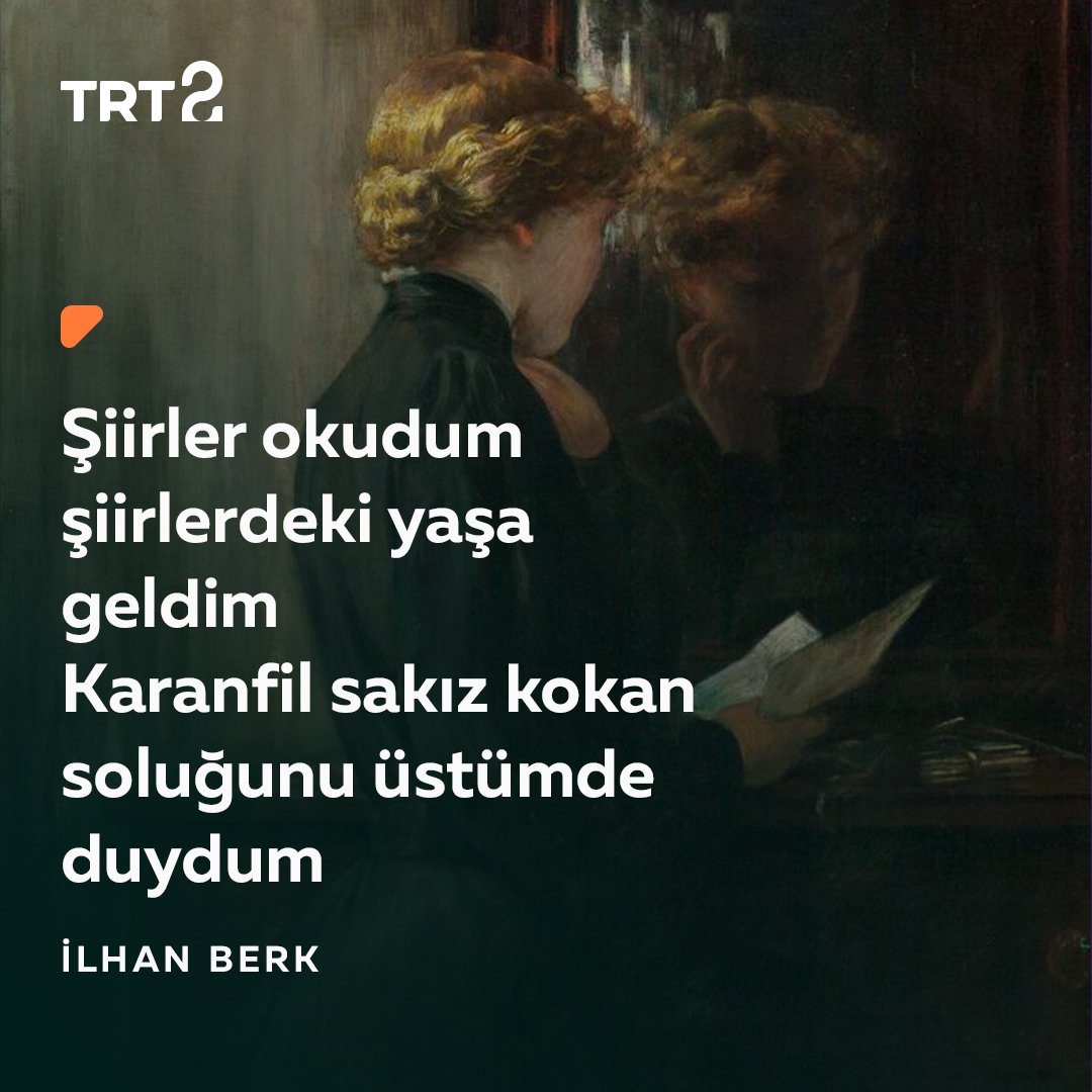 trt2tv's tweet photo. Dünya Şiir Günü kutlu olsun! 📜

Bugünün hatırına bizimle en sevdiğin dizeleri paylaş! 🪶 https://t.co/Fm87OQQ2IV