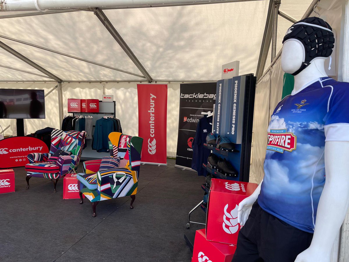 canterburyNZ's tweet photo. All set up and ready for the week at @RPNS7.

We have lots planned throughout the week, including player competitions &amp; giveaways, plus we are excited to announce that our ambassador @samwarburton_ will be joining us on Wednesday, so come &amp; say hello!

Good luck to all schools! https://t.co/ideycswhjs