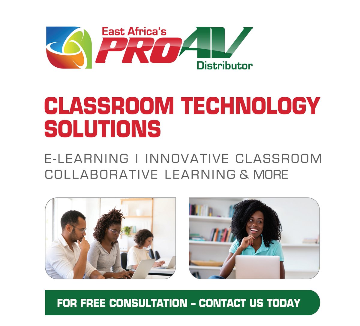 PROAVAfrica's tweet photo. #EDTech #EDTeq Solutions are available in #Uganda 
We Provide FREE consultation to all. 
Not just E-Learning for taking class rooms to the future with Technology. 
#ELearning #DigitalClassrooms #STEM https://t.co/QaS1ZGKKJ0