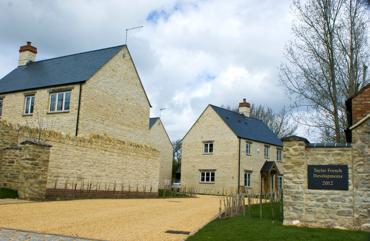 Next up in our ‘From the Archives’ is High Street, Paulerspury, Northamptonshire. The scheme comprised five houses all built as part of our own private development programme. The units were all built in Northamptonshire stone &amp; we're delighted with the end result. 

#development