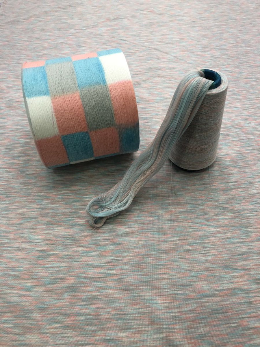antexbiella's tweet photo. SPRINGS'S COLORS WITH CONOPRINT - https://t.co/EYHDBGx1gg
TODAY BEGIN NEW SEASON, MULTICOLOR IS PERFECT FOR SPRING’S ITEMS. 

CONOPRINT SPACE DYEING ON CONES IS THE SOLUTION! https://t.co/6hXLYARwa7