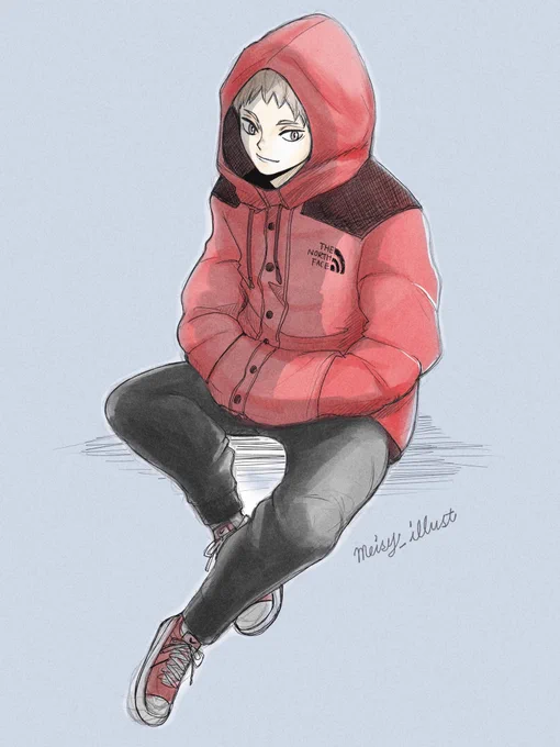 夜久衛輔が好きで好きで好きで
もう生まれ変わりたい‼️‼️←末期
#ハイキュー #haikyuufanart  
#夜久衛輔 #Haikyuu 