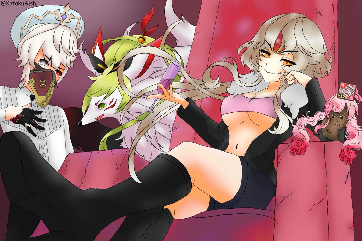 KatakuAishi's tweet photo. Comisión para una #EveCodeAntítesis #CodeAntithese #ElswordEU #Elsword #Eve
´´You are wrong, because I have deemed it so.´´ @DragonaLuz https://t.co/zcokstg6mR
