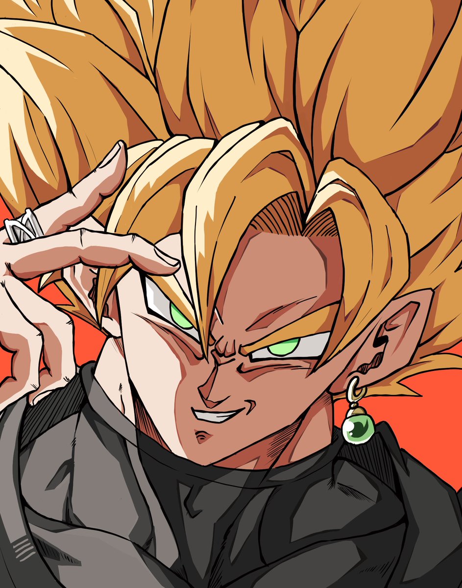 1boy male focus solo blonde hair super saiyan spiked hair super saiyan 1  illustration images